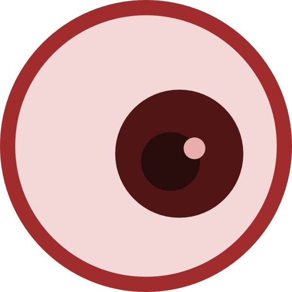 Bug Eye Clipart (600x600)