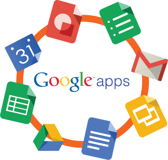 Monday, June 13th - Google Apps Transparent Background (700x665)