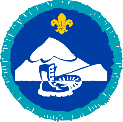 Hill Walker Activity Badge - Beaver Badges (400x397)