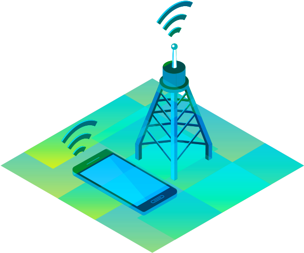 Data In The Cloud - Mobile Phone (600x492)