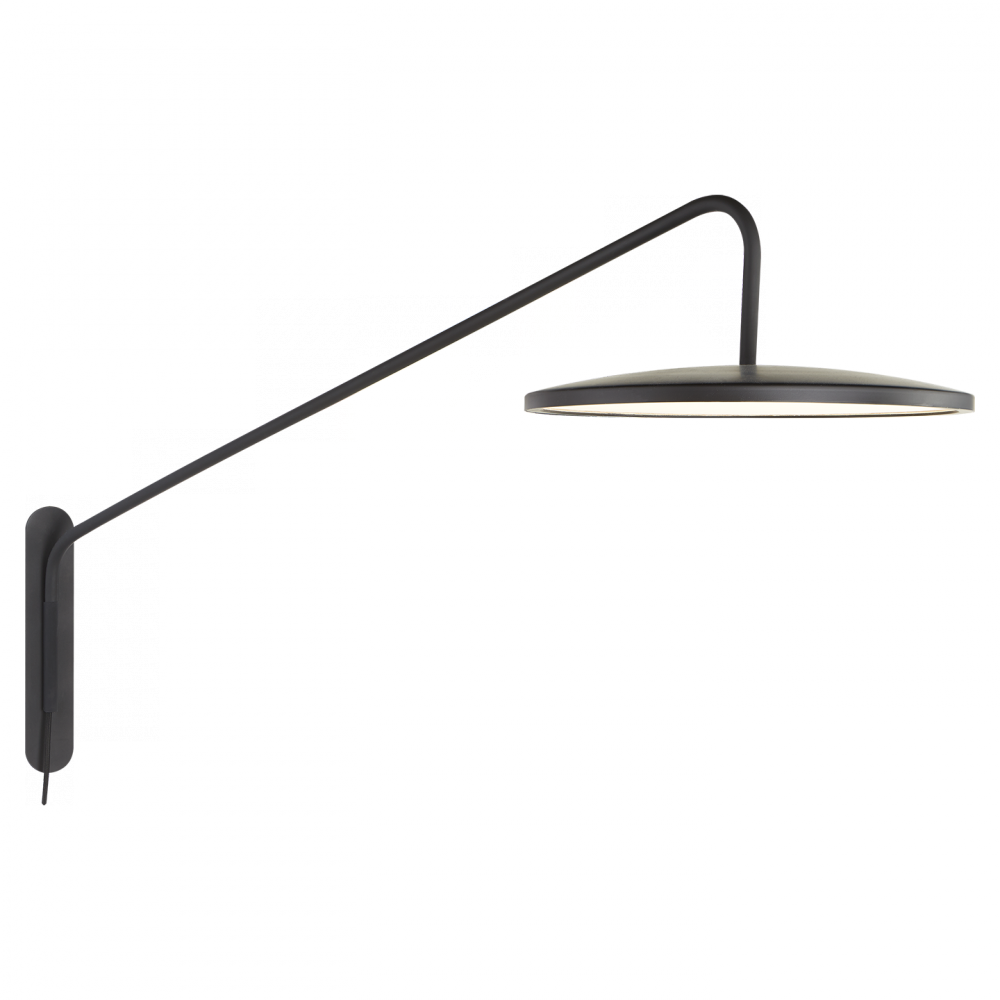 Dot 16"" Articulating Wall Light In Matt By Visual - Light (1000x1000)