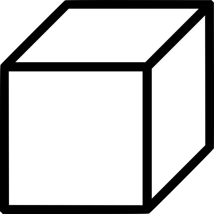 Cube Shape Clipart Cube Shape Clip Art - Cube Icon (900x900)