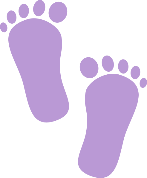 Blue Footprints (492x596)