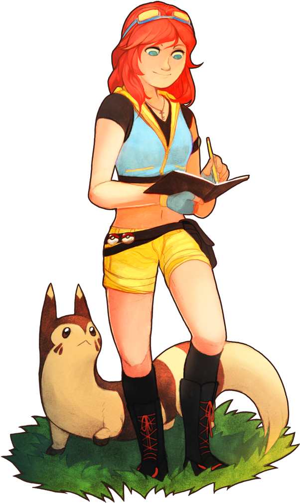 Pokémon - Furret (748x1077)