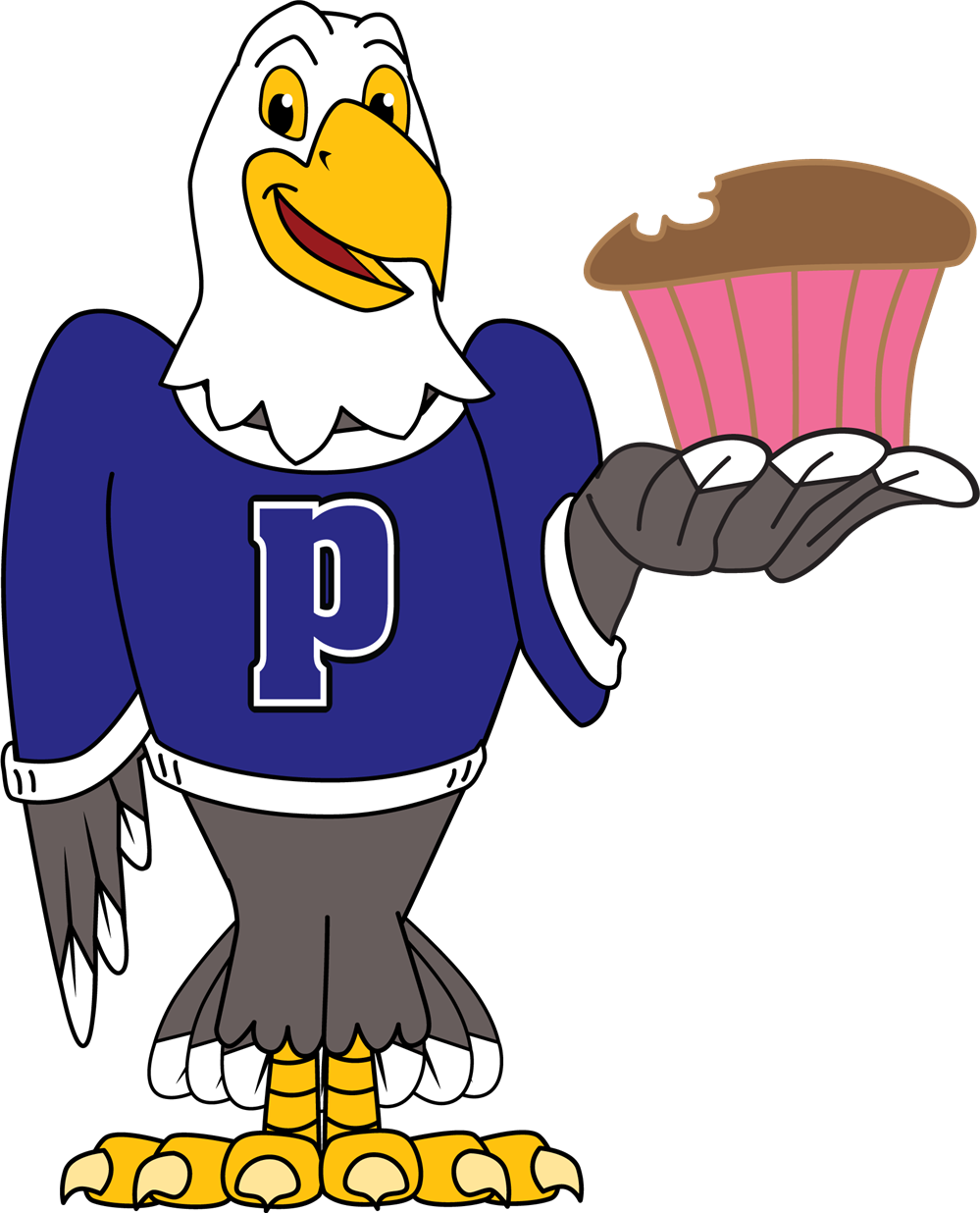 Eagle Clipart - Cartoon (999x1236)