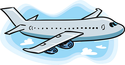 Cartoon Airplane (500x260)
