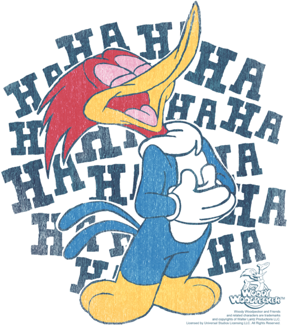Woody Woodpecker Laughing (600x690)