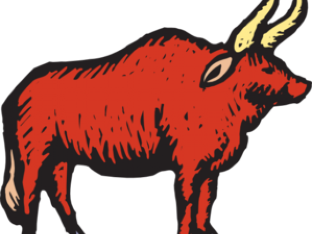 Clipart Red Bull (640x480)