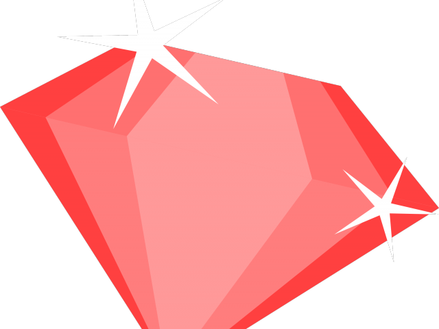 Diamonds Clipart Ruby - Ruby Favicon (640x480)