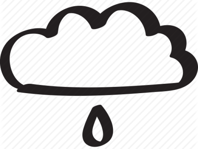 Raindrops Clipart Drizzle Rain - Rain (640x480)