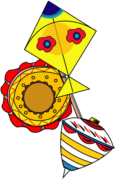 Original Kite Clip Art (500x779)