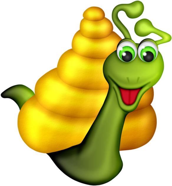 Super Snail - Cartoon (600x638)