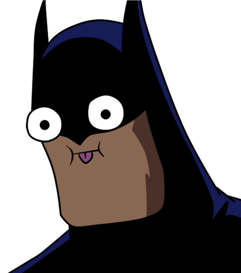 Sketchpad Drawing Batman - Derp Batman (900x900)