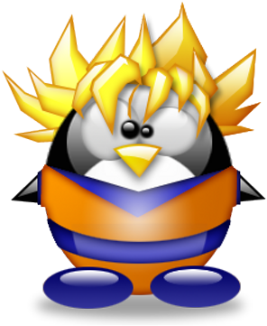 Linux Life - Pinguino Goku (400x400)