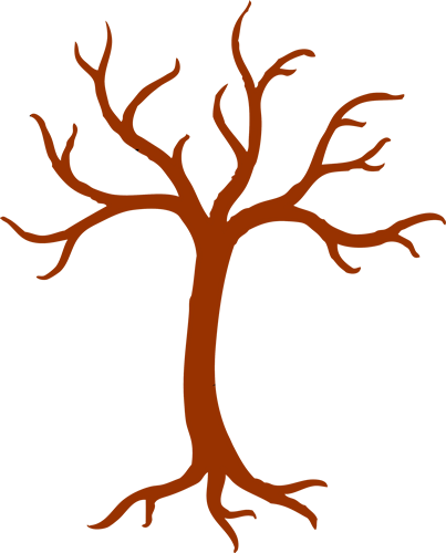 Allergy Testing - Bare Tree Clip Art (403x500)