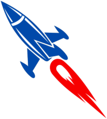 Retrorocket Emblems - Rocket (400x425)