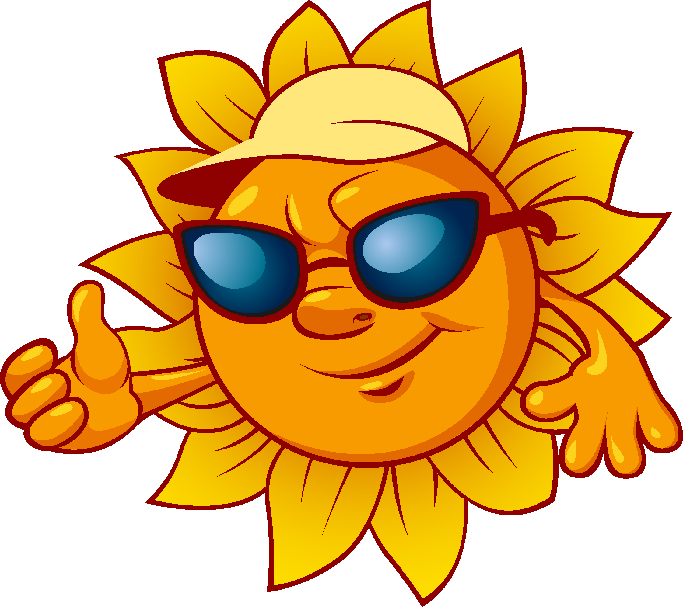 Clipart Sun Solar Panel - Solar Cartoon (2244x1996)