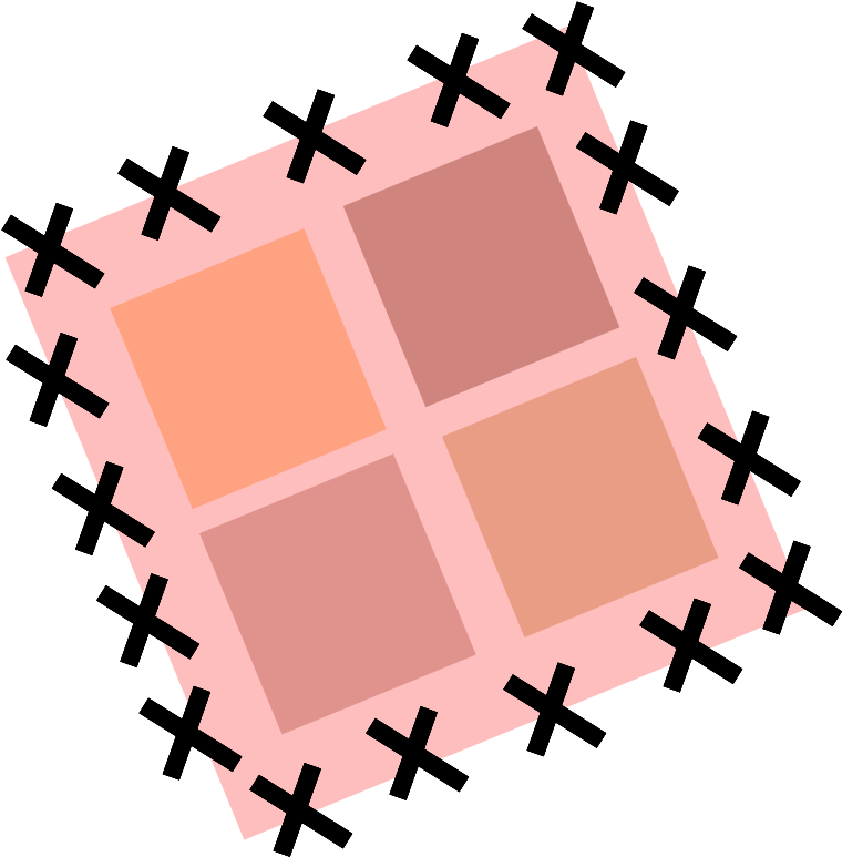 Fabric Square Clip Art (790x800)
