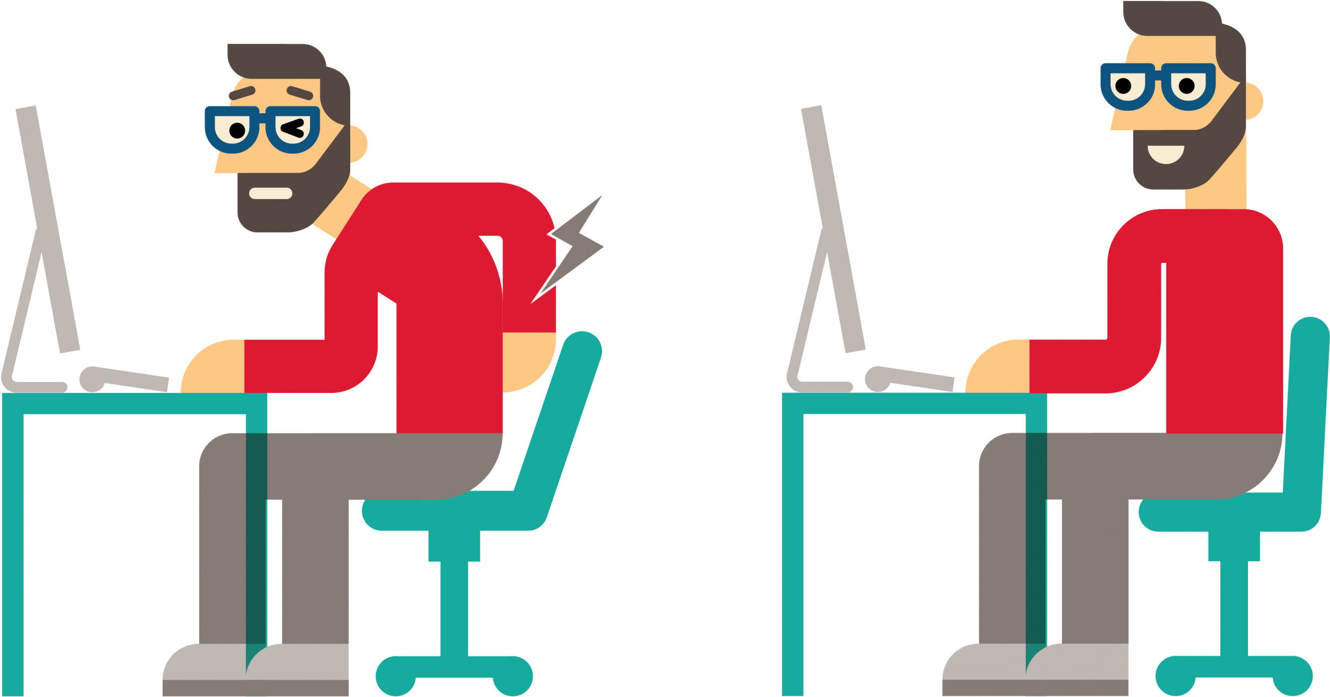 When You Neglect Your Posture, You Are Putting Yourself - Poor Posture (2880x1636)