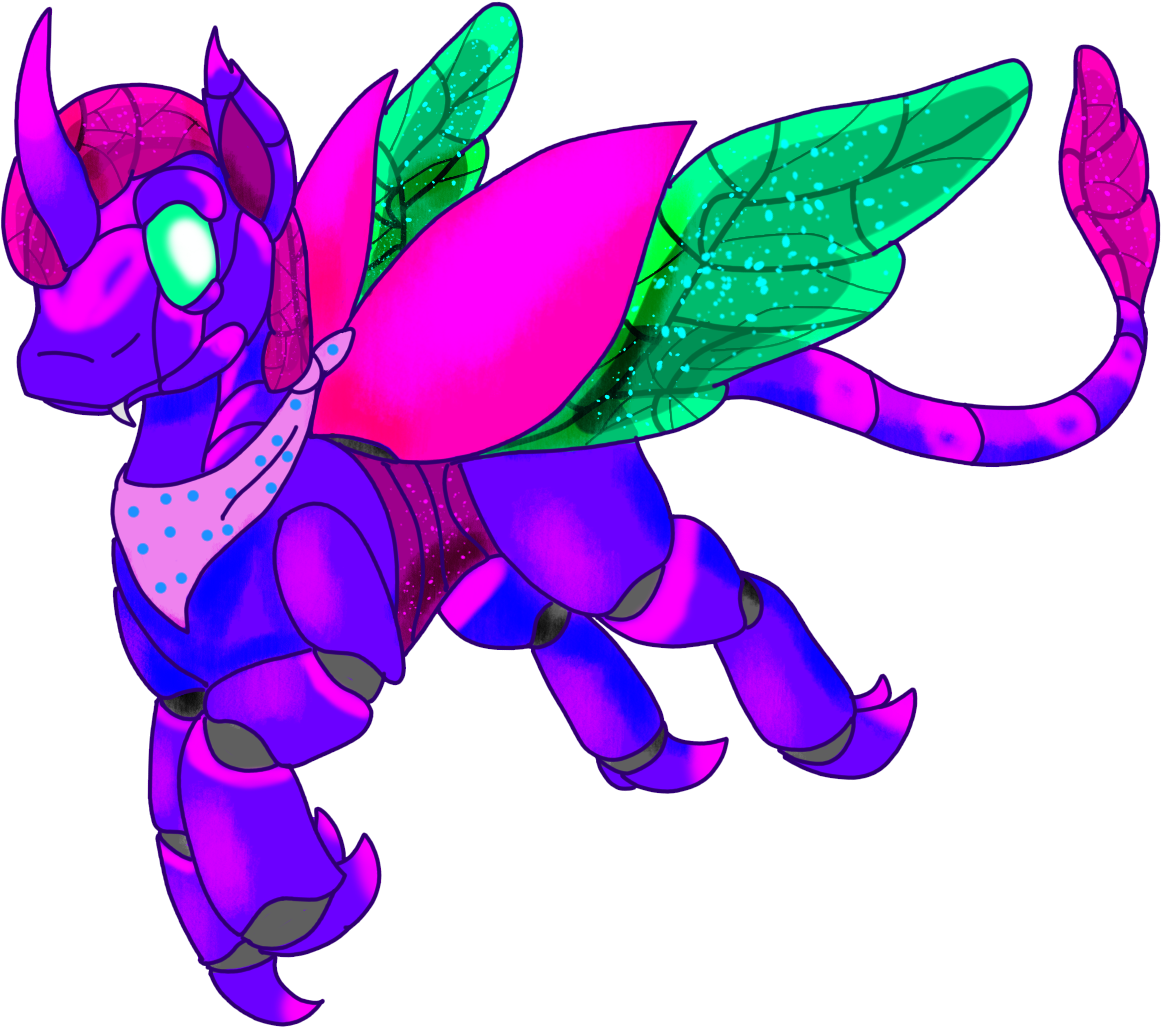 Cicada - Cartoon (1284x1050)