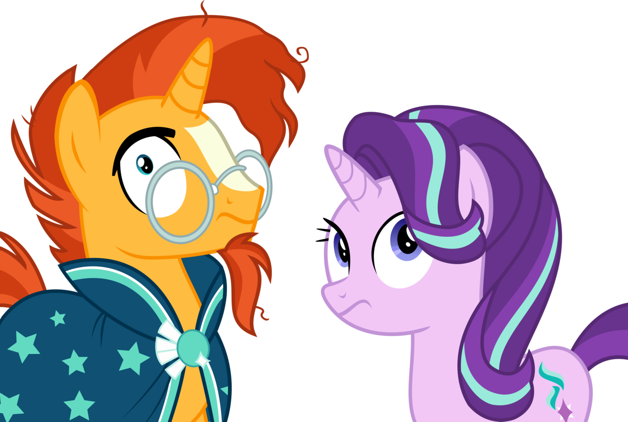Sunburst Vector Png - Mlp Starlight And Sunburst Vector (1280x861)
