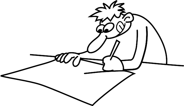 Cartoon Of Someone Drawing (640x368)