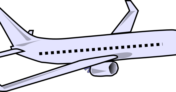 Clipart Airplane (610x320)
