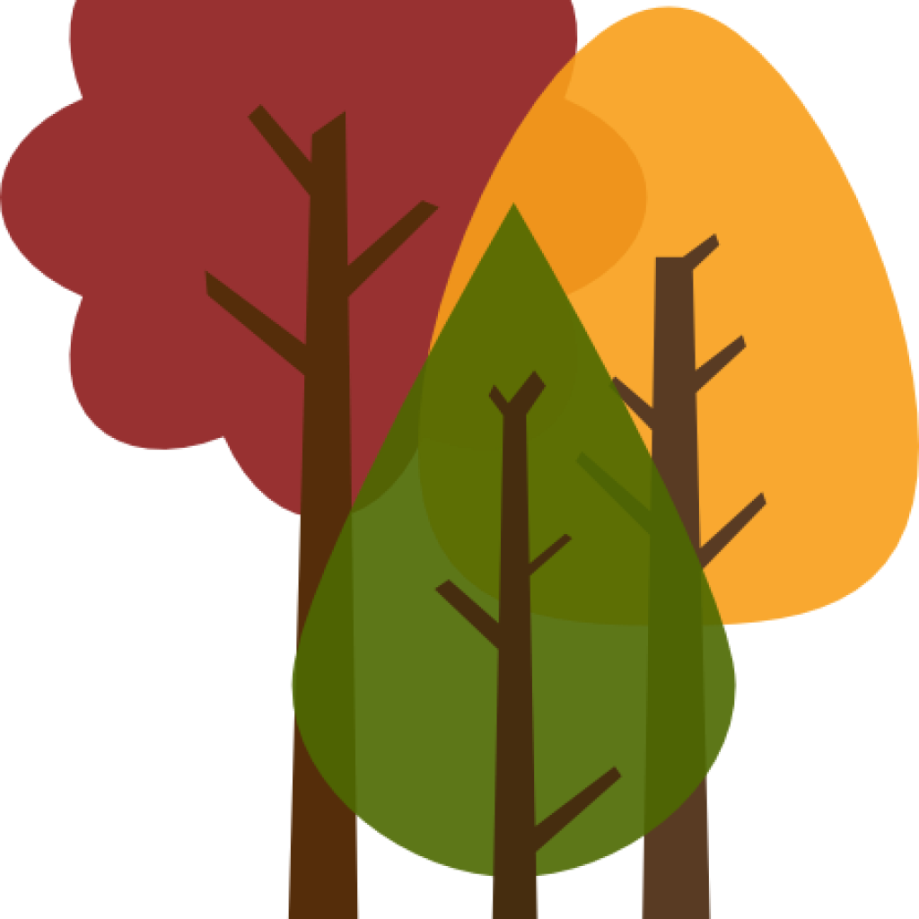 Fall Tree Clipart Fall Tree Clipart Fall Trees Clip - Cartoon Fall Tree (1024x1024)