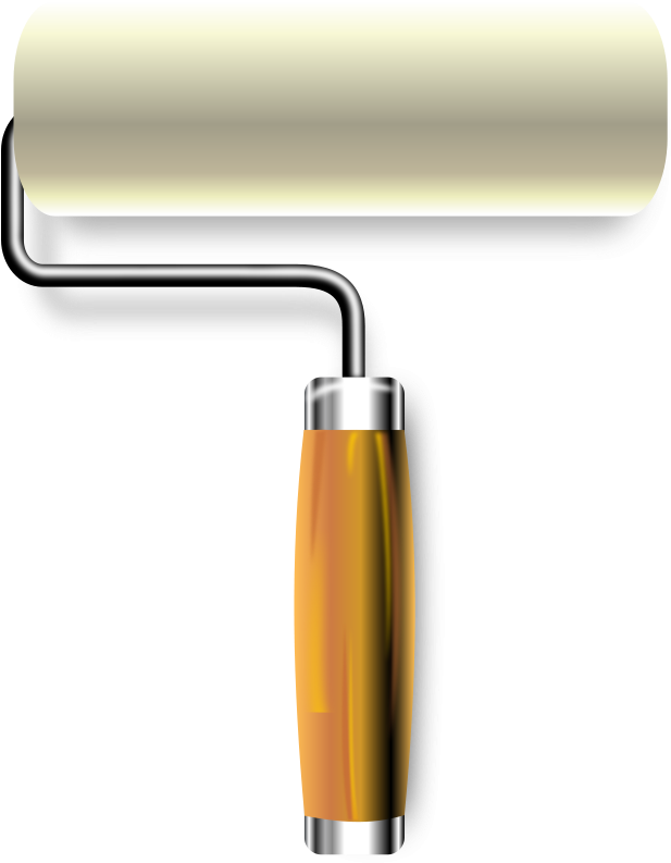Roller Paint Brush Png (620x800)