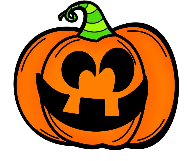 Halloween Cake Walk Sign (702x631)