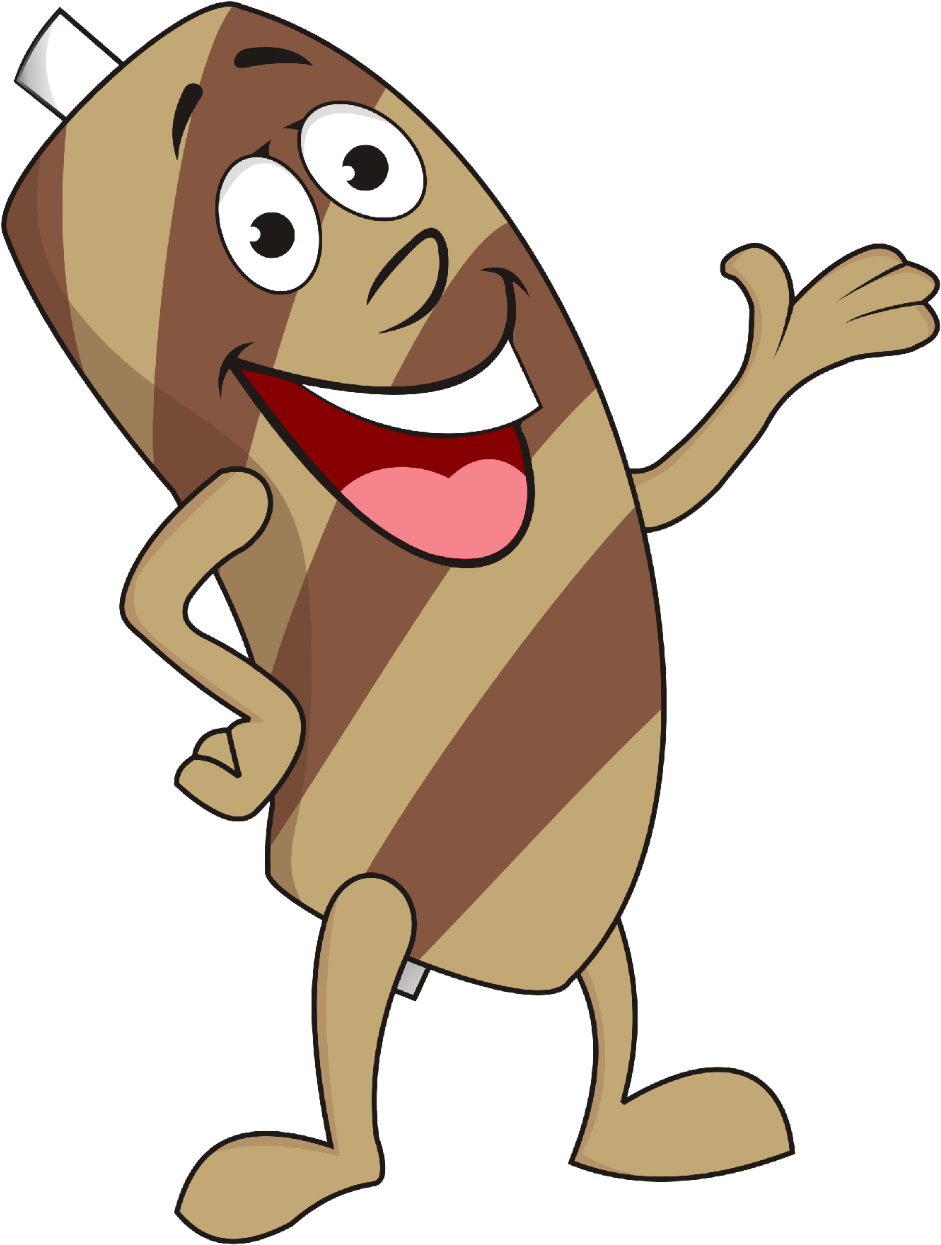 Chocolate Kebab - Cartoon (1005x1270)
