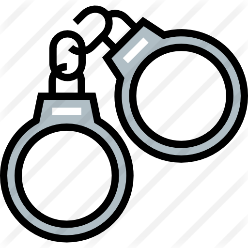 Handcuffs Free Icon - Handcuffs (512x512)