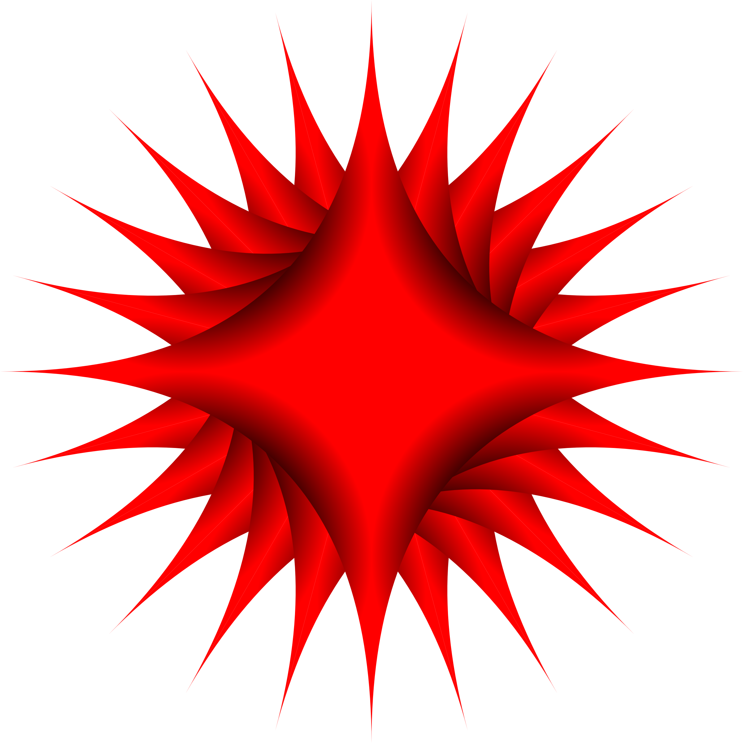 Big Image - Zig Zag Circle Red (2400x2400)