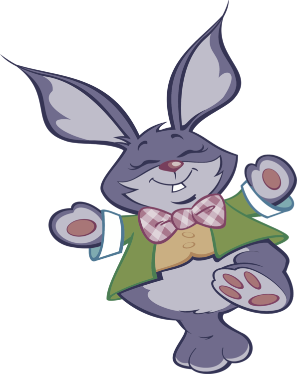 Rabbit Easter Bunny Baby Hare - Easter Bunny (595x750)