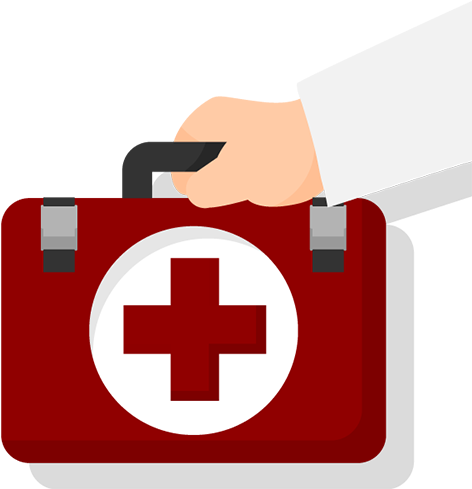 Vector White Nurse Hat Transparent Background (500x500)