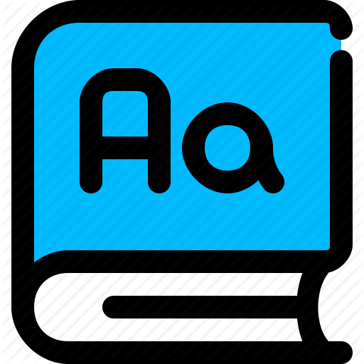 Editingsoftware Clipart Dictionary Thesaurus - Dictionary And Thesaurus Icon (512x512)