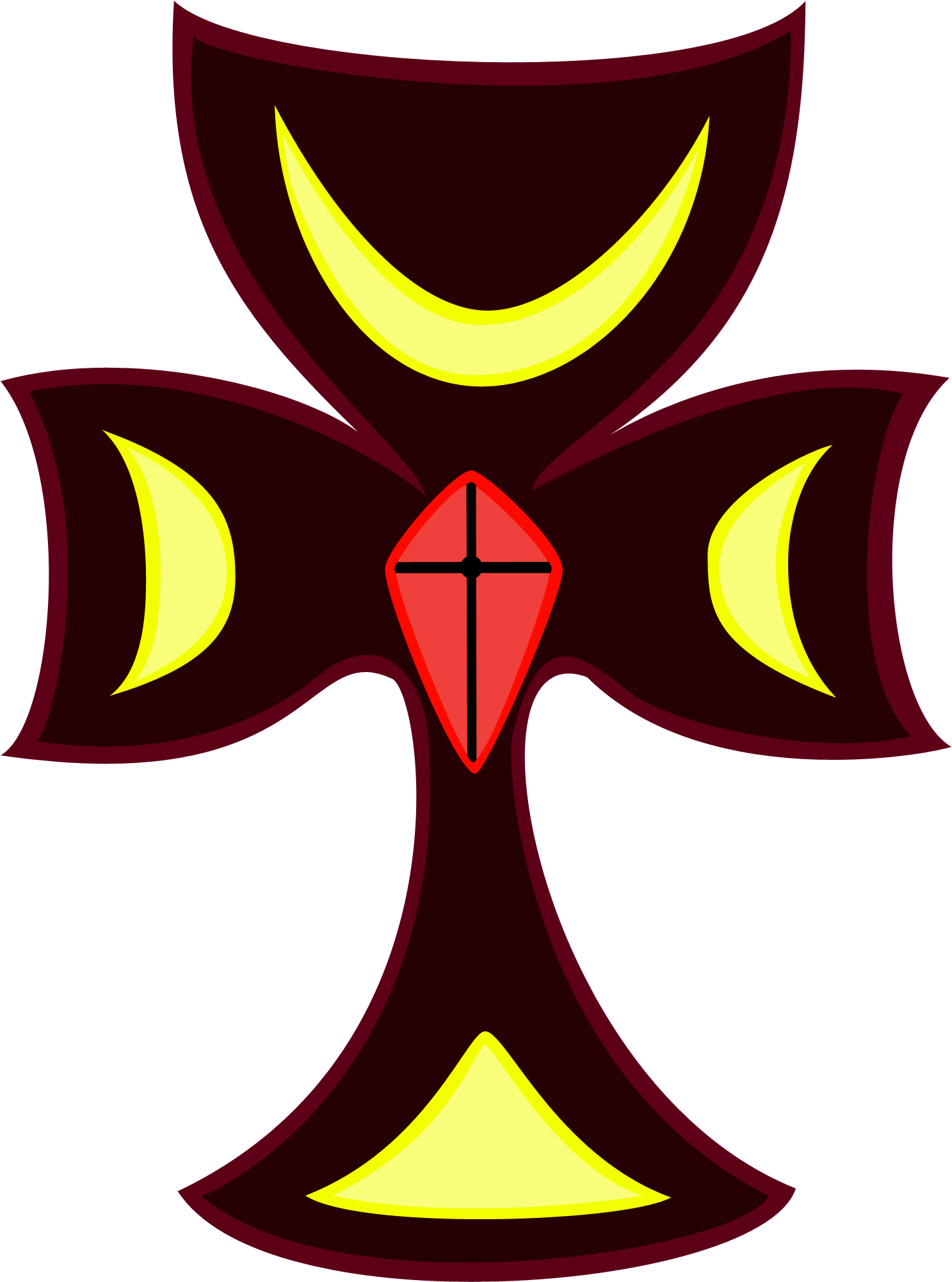 Mlp Cross Cutie Mark (1731x2298)