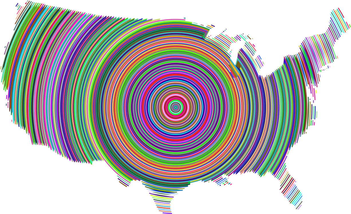 United States Concentric Objects Circle Geometry Computer - Circle (1226x750)