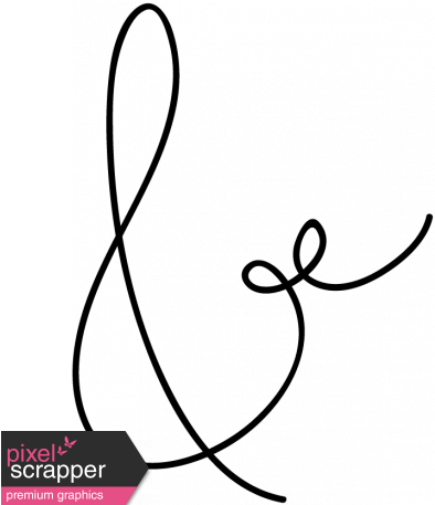 Ampersand Doodle Template - Graphics (456x456)