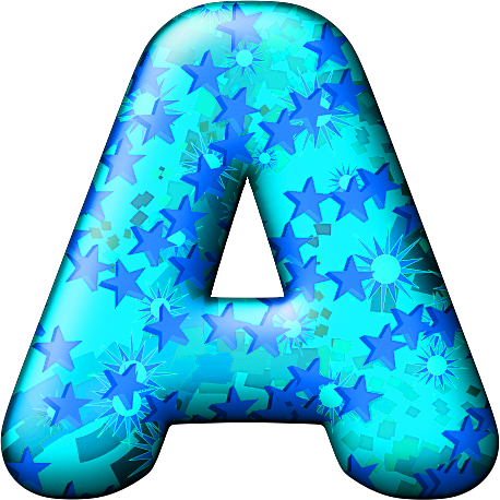 Presentation Alphabets - Cool A Letter Png (458x458)
