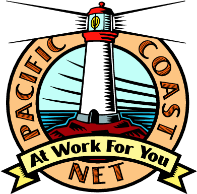 Pacific Coast Net - Vector Graphics (409x403)