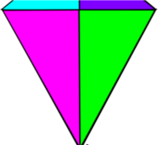 Diamond Clipart Kite - Triangle (640x480)