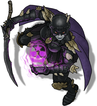 Zombie Lord Cleric - Elf Warlock Token (400x398)