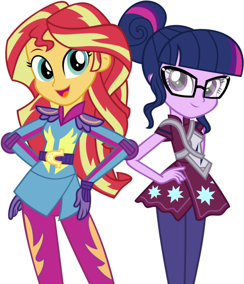 Drawn Sunset Dusk - My Little Pony Equestria Girls Friendship Games Sunset (831x961)
