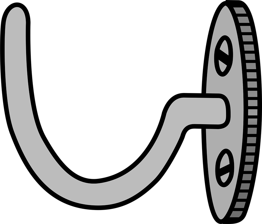 Hook Clipart Coat Hook - Clipart Hook (844x720)