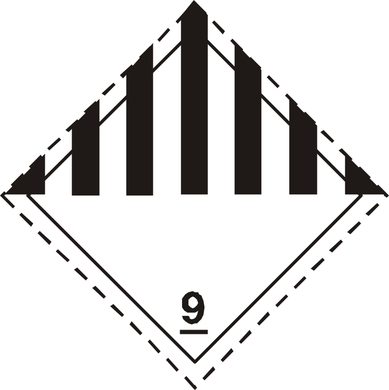 Medium Image - Class 9 Dg Label (799x800)