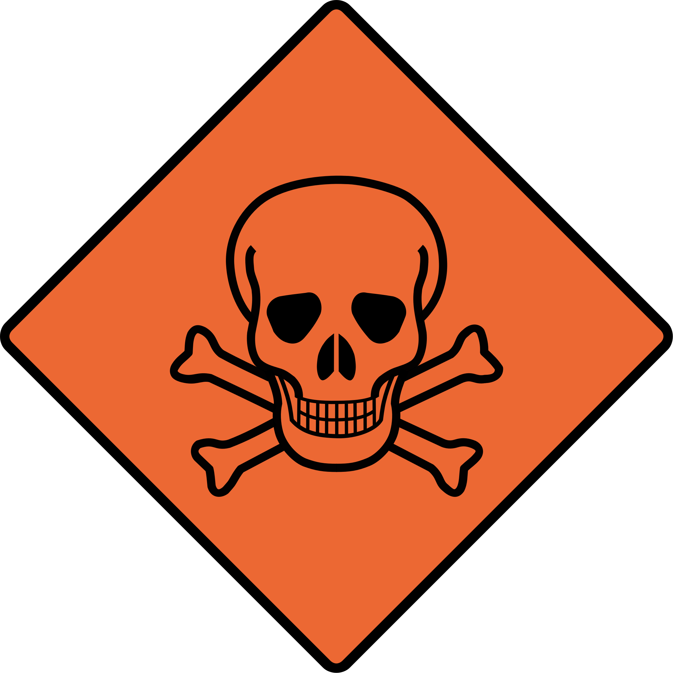 Toxic Us - Skull And Crossbones (2288x2288)