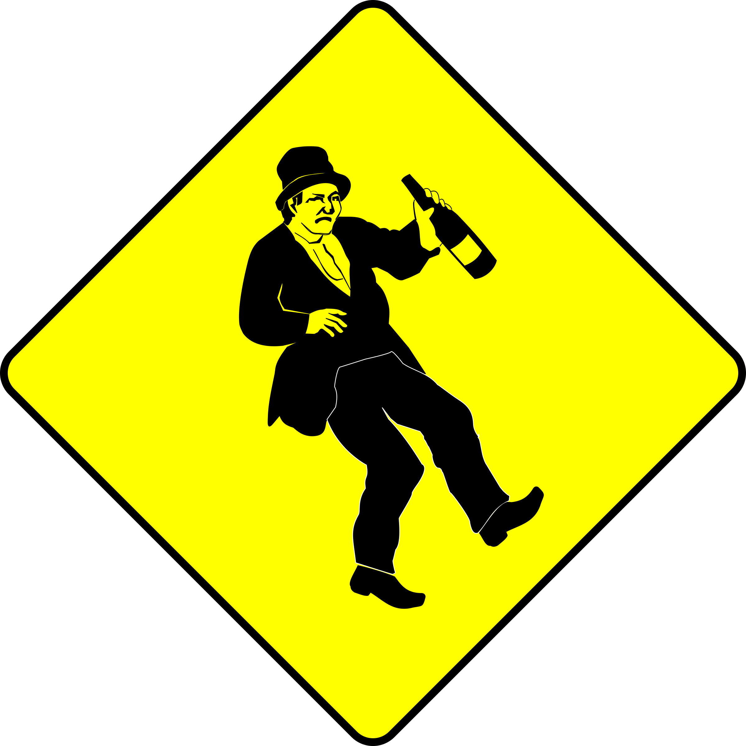 Big Image - Road Sign (2400x2400)