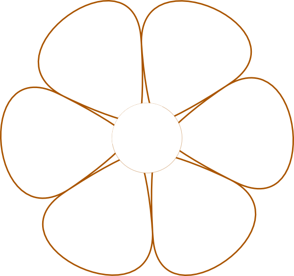 Flower Svg Vector - Clip Art (600x564)