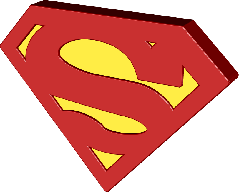 Superman Logo Large Printable (812x653)